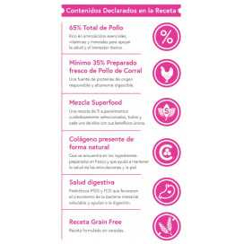 Instinto pollo de corral Pienso Natural Perros Pienso Natural para Perros Patitas&co Instinto pollo de corral Pienso Natural Perros Pienso Natural para Perros Patitas&co