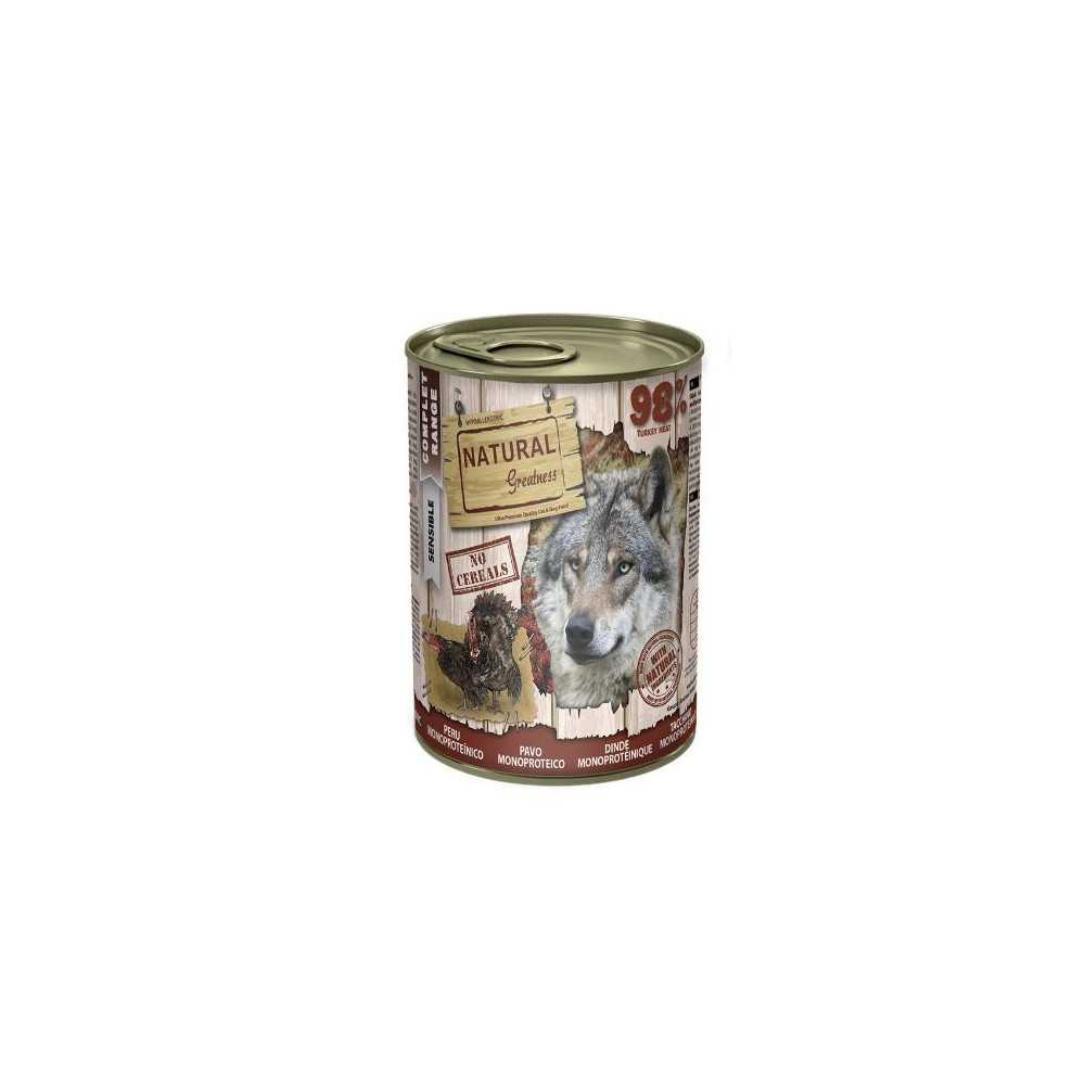 Natural Greatness Monoproteico Pavo (400g) Perros Comida húmeda para Perros Patitas&co Natural Greatness Monoproteico Pavo (400g) Perros Comida húmeda para Perros Patitas&co
