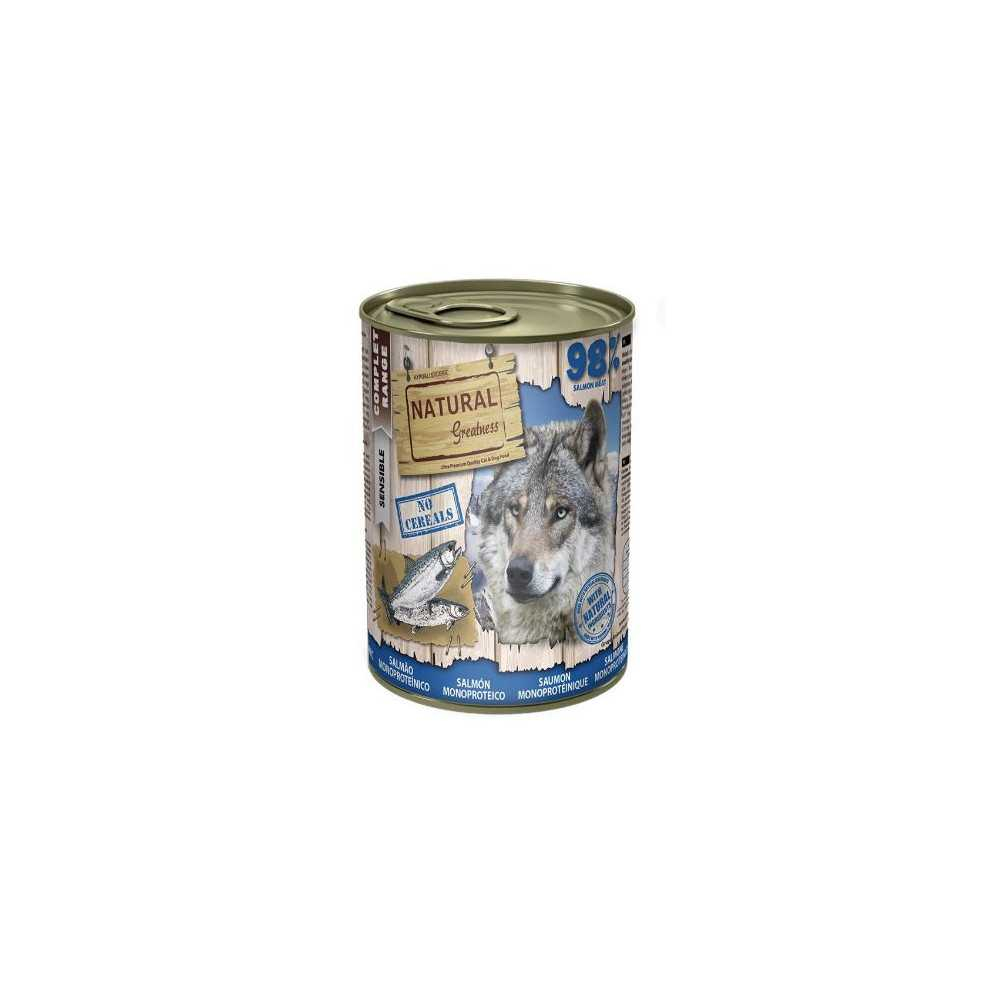Natural Greatness Monoproteico Salmon (400g) Perros Comida húmeda para Perros Patitas&co Natural Greatness Monoproteico Salmon (400g) Perros Comida húmeda para Perros Patitas&co