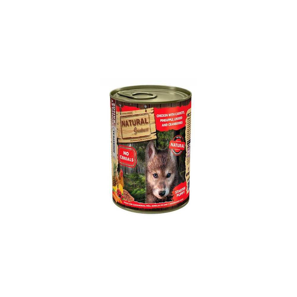 Natural Greatness Pollo (400g) Comida Humeda Cachorro Comida húmeda Perros Patitas&co Natural Greatness Pollo (400g) Comida Humeda Cachorro Comida húmeda Perros Patitas&co