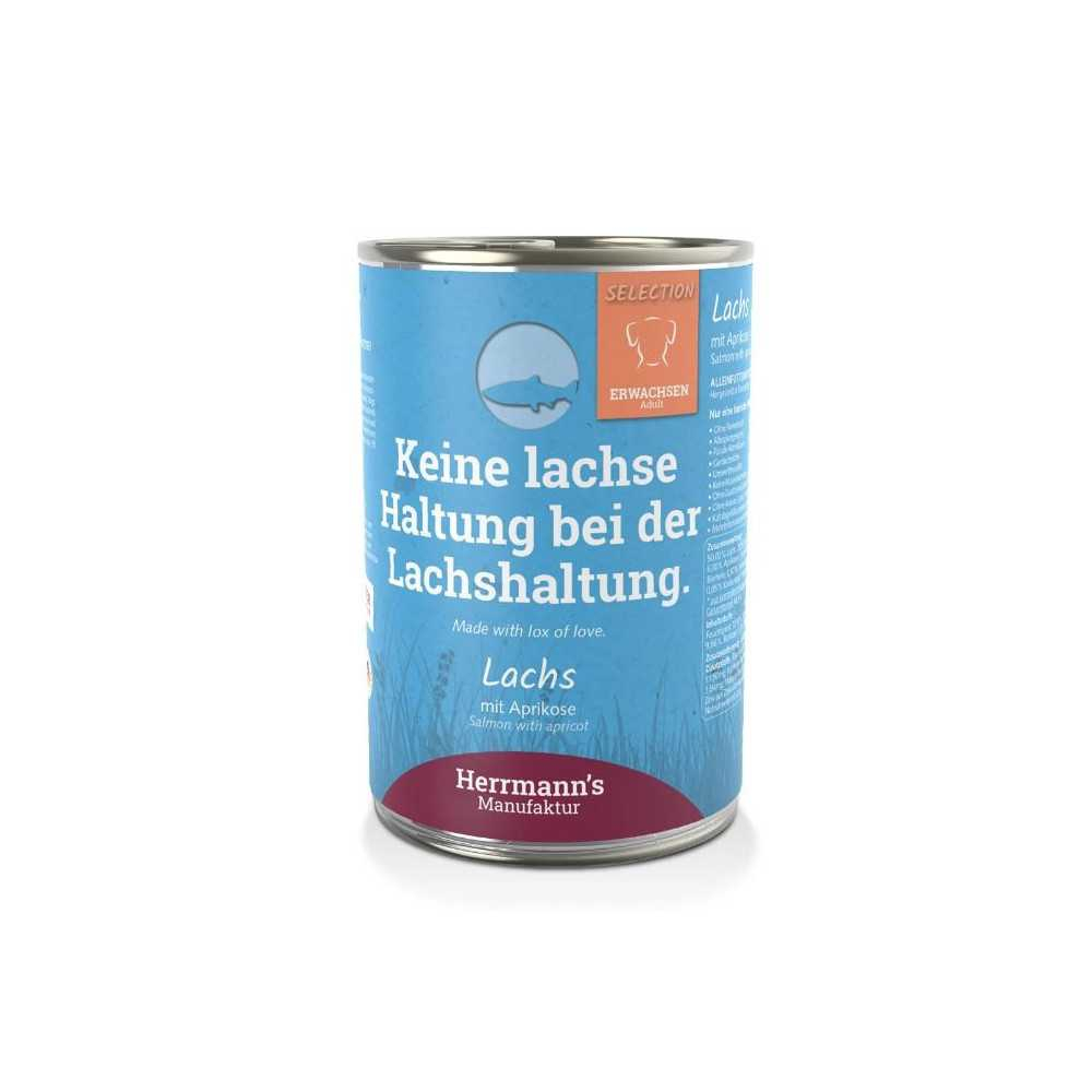 Herrmann´s Bio Salmon Comida Humeda (400g) Perros Comida húmeda para Perros Patitas&co Herrmann´s Bio Salmon Comida Humeda (400g) Perros Comida húmeda para Perros Patitas&co