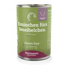 Herrmann´s Bio Conejo Comida Humeda (400g) Perros Comida húmeda para Perros Patitas&co