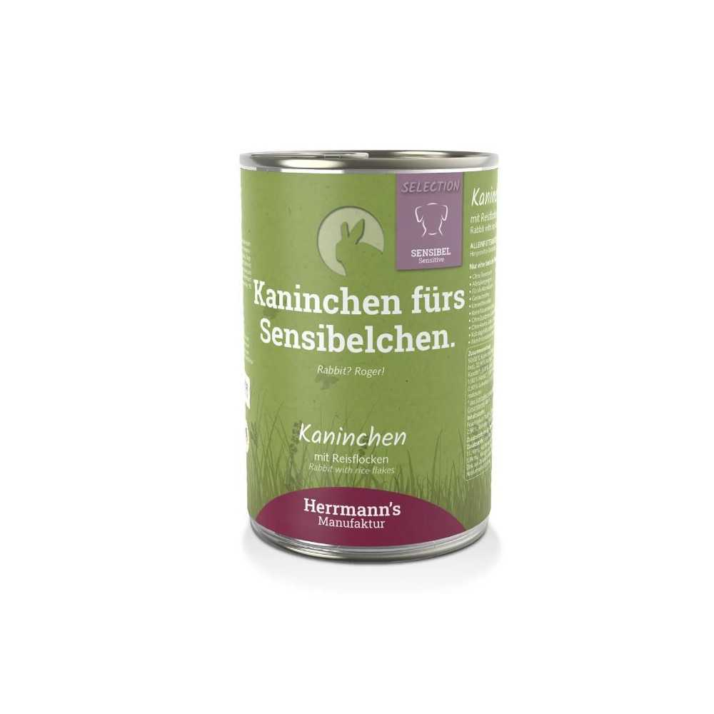 Herrmann´s Bio Conejo Comida Humeda (400g) Perros Comida húmeda para Perros Patitas&co Herrmann´s Bio Conejo Comida Humeda (400g) Perros Comida húmeda para Perros Patitas&co