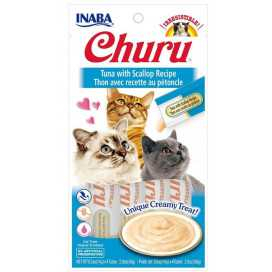 Churu Atun con vieiras (4x14g) Snacks Natural Gatos Snacks Patitas&co