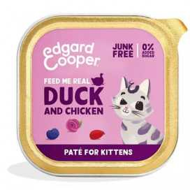 Edgard and Cooper pato y pollo (85g) Gatito Comida húmeda Patitas&co