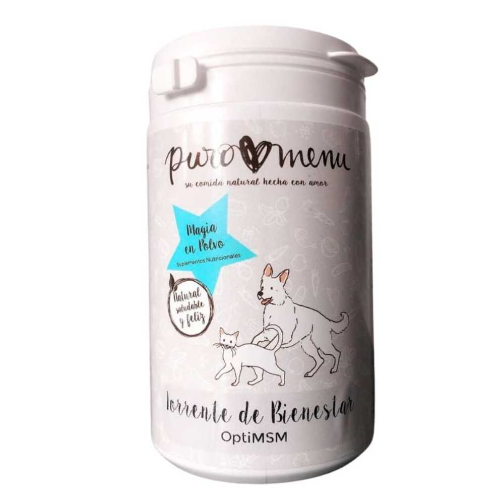 Suplemento Antinflamatorio PuroMenu OptiMSM Suplementación Natural Patitas&co Suplemento Antinflamatorio PuroMenu OptiMSM Suplementación Natural Patitas&co