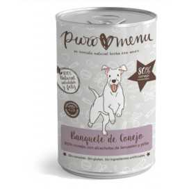 Comida Humeda PuroMenu Conejo (Banquete de Conejo) Perros Comida húmeda Perros Patitas&co