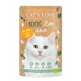 Cats Love Bio Pollo Comida Humeda (100g) Gatos Comida húmeda para gatos Patitas&co