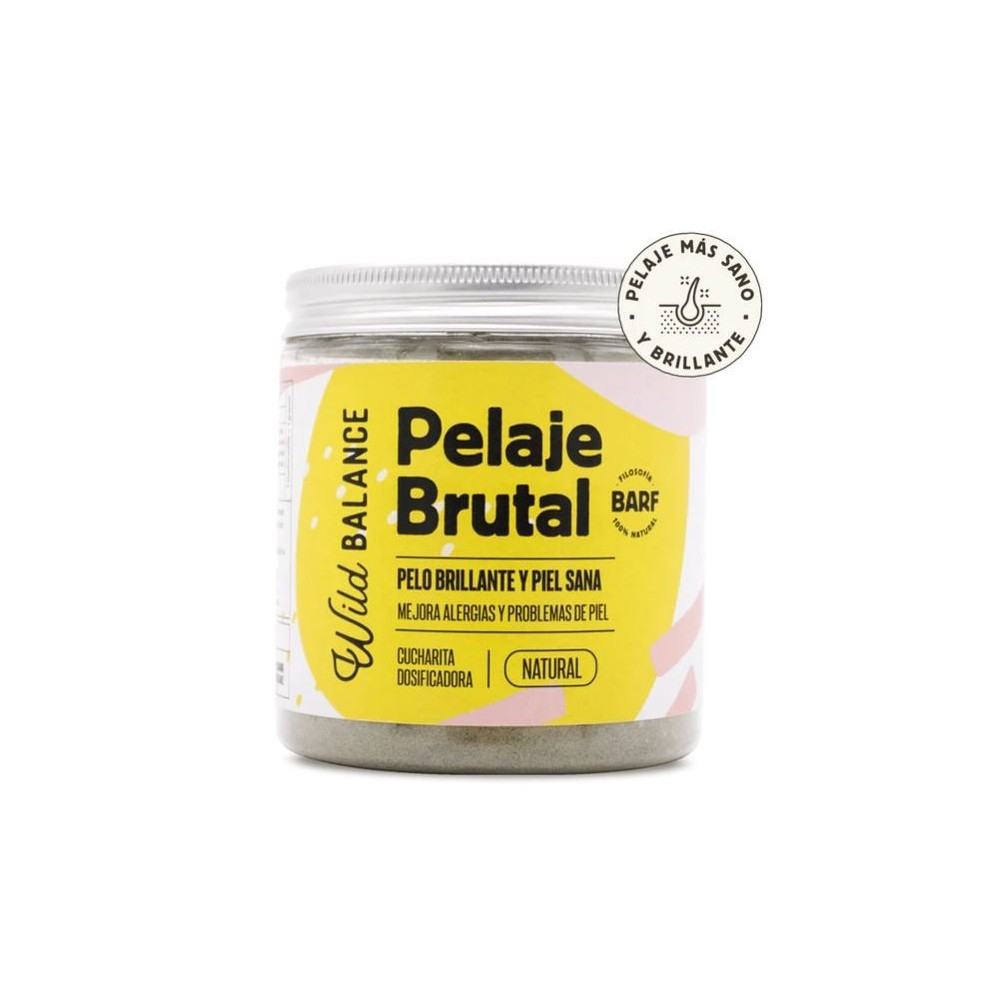 Wild Balance Suplemento Natural Salud pelo y piel (Pelaje Brutal) Suplementación Natural Patitas&co Wild Balance Suplemento Natural Salud pelo y piel (Pelaje Brutal) Suplementación Natural Patitas&co