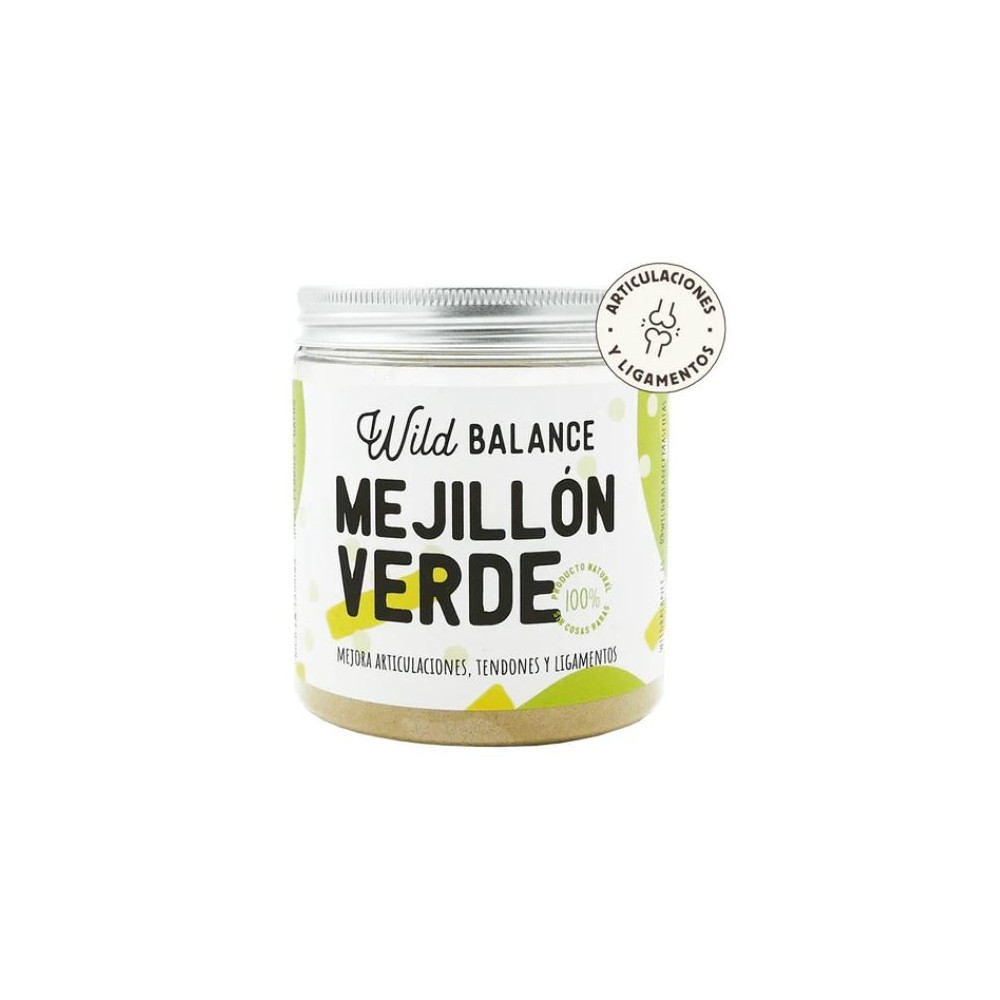 Wild Balance Mejillon de labio verde (Condoprotector) Suplementación Natural Patitas&co Wild Balance Mejillon de labio verde (Condoprotector) Suplementación Natural Patitas&co