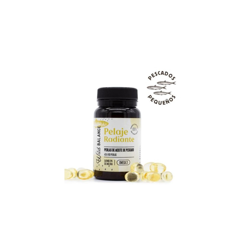 Wild Balance Pelaje Radiante (Capsulas omega 3) Suplementación Natural Patitas&co Wild Balance Pelaje Radiante (Capsulas omega 3) Suplementación Natural Patitas&co