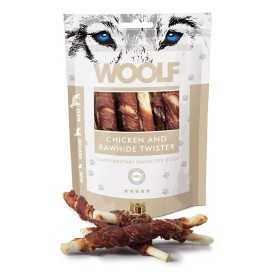 Woolf Snacks rollitos masticables de pollo (100g) Snacks Saludables para Perros Patitas&co