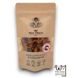 Mr. Bones Mejillon de Labio Verde deshidratado Snacks Saludables para Perros Patitas&co