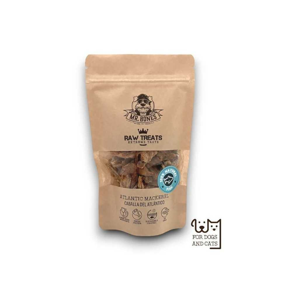 Mr. Bones Caballa del Atlantico deshidratada Snacks Saludables para Perros Patitas&co Mr. Bones Caballa del Atlantico deshidratada Snacks Saludables para Perros Patitas&co
