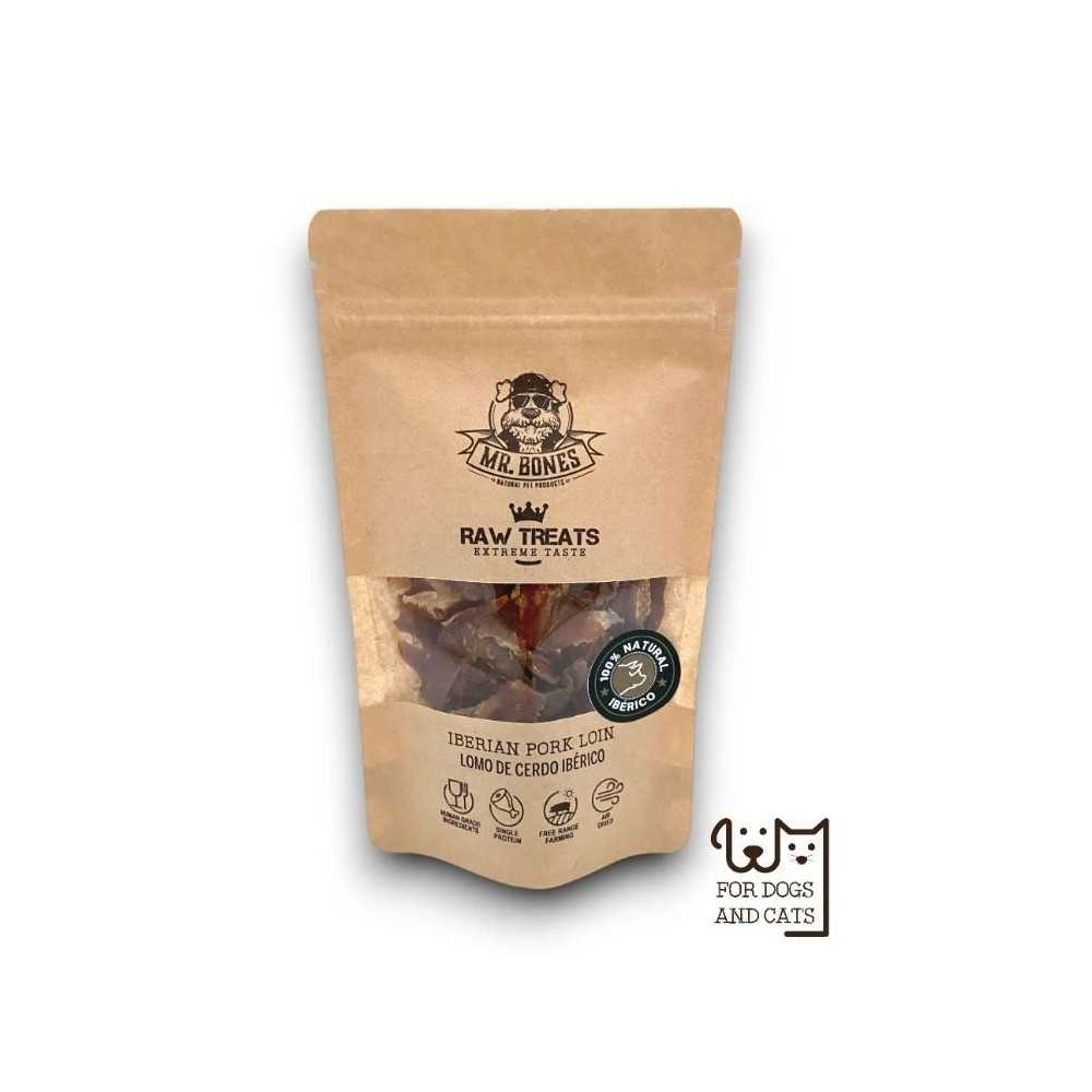 Mr. Bones Lomo de Cerdo Iberico deshidratado Snacks Saludables para Perros Patitas&co Mr. Bones Lomo de Cerdo Iberico deshidratado Snacks Saludables para Perros Patitas&co