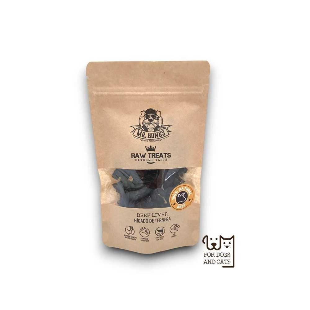 M.r Bones Higado de Ternera deshidratado Snacks Saludables para Perros Patitas&co M.r Bones Higado de Ternera deshidratado Snacks Saludables para Perros Patitas&co