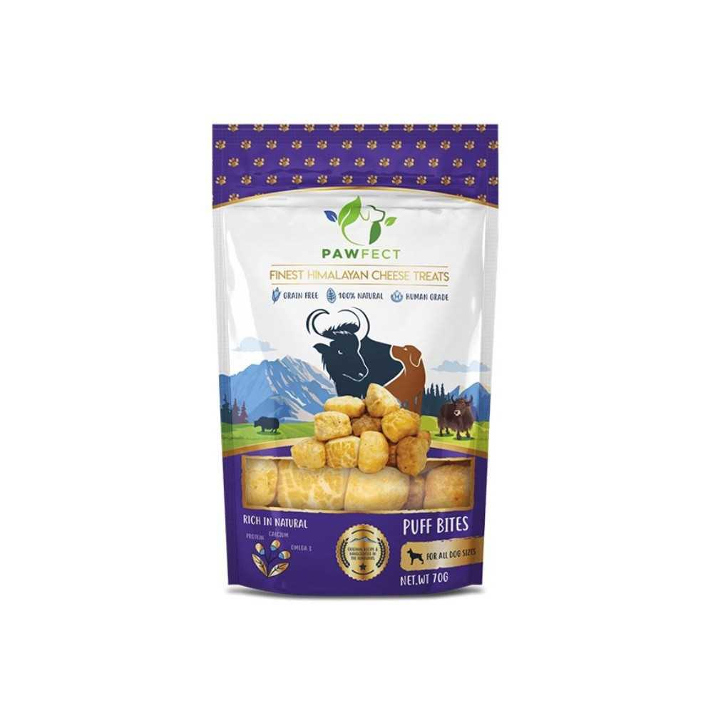 Pawfect Snacks Puff Bites Bolitas de queso (70g) Snacks Saludables para Perros Patitas&co Pawfect Snacks Puff Bites Bolitas de queso (70g) Snacks Saludables para Perros Patitas&co