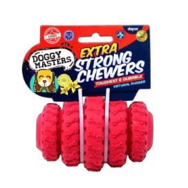 Doggy Masters Juguete Strong Chewers Rojo Juguetes para perros Patitas&co