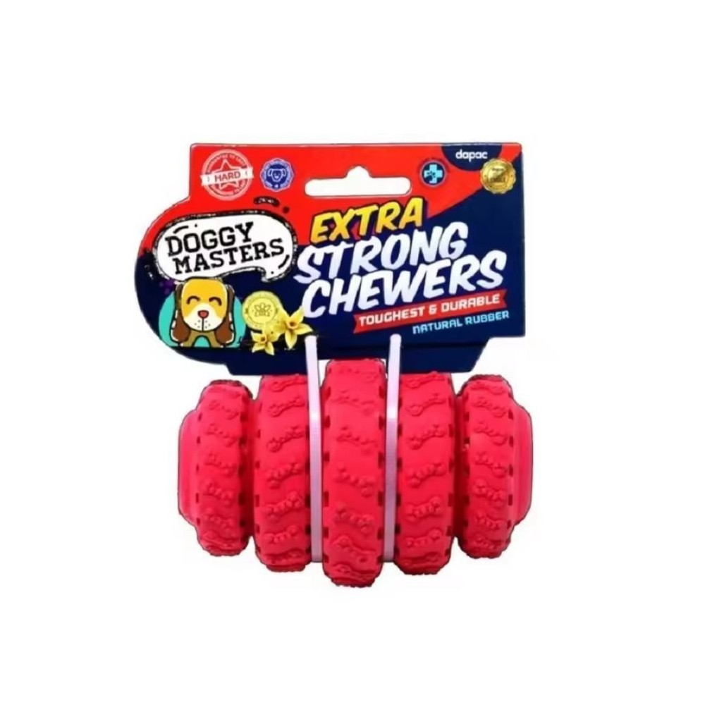 Doggy Masters Juguete Strong Chewers Rojo Juguetes para perros Patitas&co Doggy Masters Juguete Strong Chewers Rojo Juguetes para perros Patitas&co