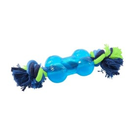 Buster Juguete Hueso Strong con cuerda Azul Juguetes para perros Patitas&co