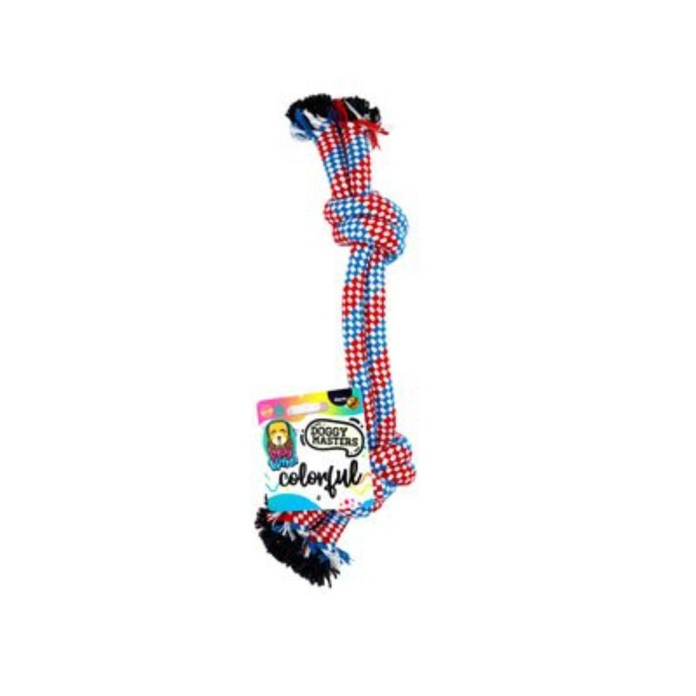 Doggy Masters Cuerda Nudo Roja y Azul Perros Juguetes para perros Patitas&co Doggy Masters Cuerda Nudo Roja y Azul Perros Juguetes para perros Patitas&co