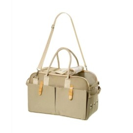Flamingo Bolso de viaje Shopper City Beige Perros y Gatos Transportines y Bolsos para Perros Patitas&co