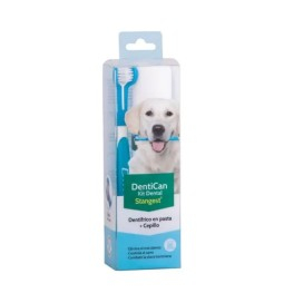 DentiCan Kit Dental Cepillo + Pasta Perros Higiene dental perro Patitas&co