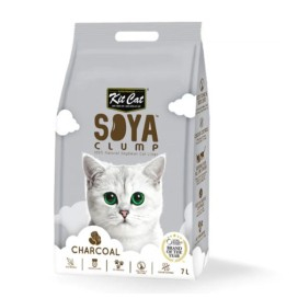 Kit Cat Arena BIO Soya Clump Charcoal Gatos Arena y arenero para gatos Patitas&co