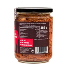 Weso Falda de Ternera en Caldo 400g Caldo para Perros Patitas&co Weso Falda de Ternera en Caldo 400g Caldo para Perros Patitas&co