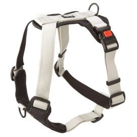 Karlie Arnes Art Sportiv Anti Tirones Gris Collar, Correa y Arnes Perro Patitas&co