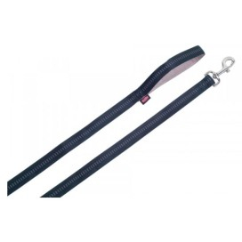 Corrrea Suave Agarre Negra T XS Arneses, collares y correas para perros Patitas&co