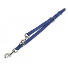 Correa Nylon Multiposicion Azul Arneses, collares y correas para perros Patitas&co