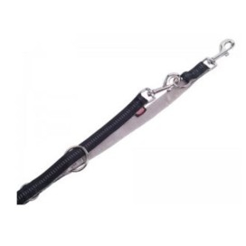 Correa Nylon Suave Multiposicion Negra Arneses, collares y correas para perros Patitas&co