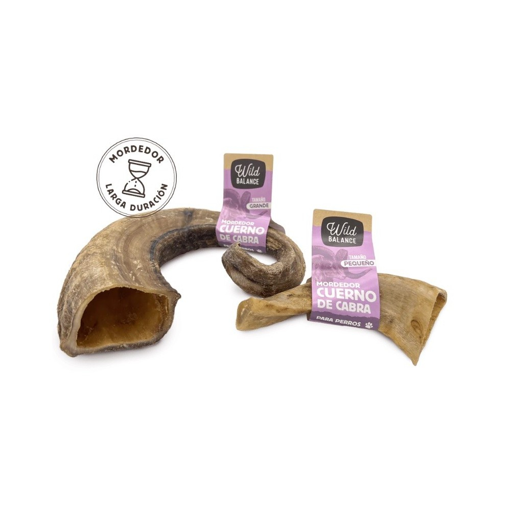 Wild Balance Mordedor Cuerno de Cabra (ud) Mordedores para Perros Patitas&co Wild Balance Mordedor Cuerno de Cabra (ud) Mordedores para Perros Patitas&co