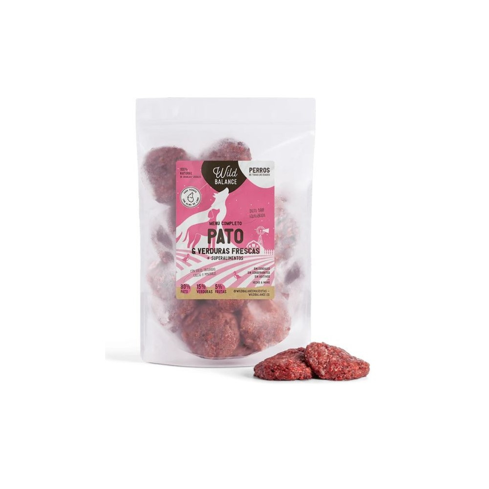 Wild Balance Dieta BARF Pato con Verduras Perros Dieta BARF Perros Patitas&co Wild Balance Dieta BARF Pato con Verduras Perros Dieta BARF Perros Patitas&co