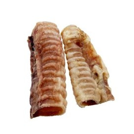 Mordedor Natural Traquea de Ternera Deshidratada (ud) Mordedores para Perros Patitas&co