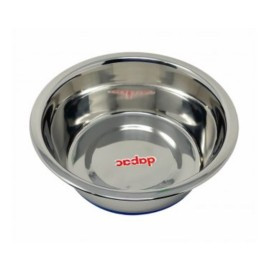 Comedero Acero Inoxidable Base Antideslizante Silicona Perro Comederos y Bebederos para perros Patitas&co