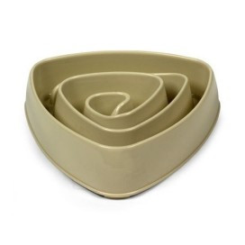 Comedero Anti Estres Triangular para Perro Comederos y Bebederos para perros Patitas&co