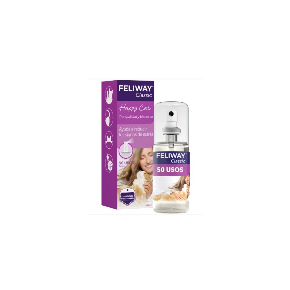 Feliway Classic Spray 60ml Feromonas para Gatos Patitas&co Feliway Classic Spray 60ml Feromonas para Gatos Patitas&co