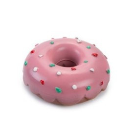 Juguete Donuts Latex Rosa Juguetes para perros Patitas&co