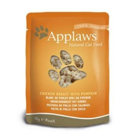 Applaws Comida Humeda Pollo con Calabaza Gato Sobre Comida húmeda para gatos Patitas&co