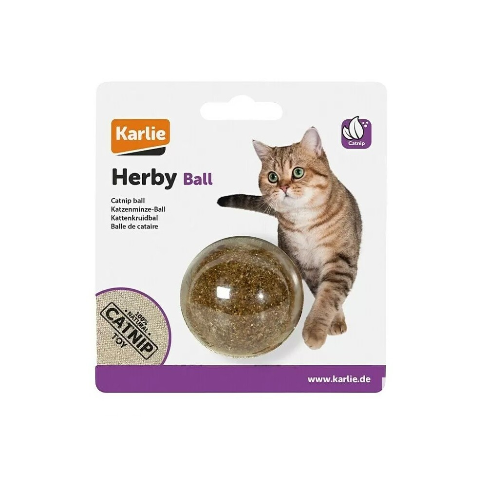 Bola de Catnip 5 cm Juguetes para gatos Patitas&co Bola de Catnip 5 cm Juguetes para gatos Patitas&co