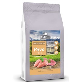 Instinto Pienso Natural Pavo y Pollo Gatos Pienso para gatos Patitas&co
