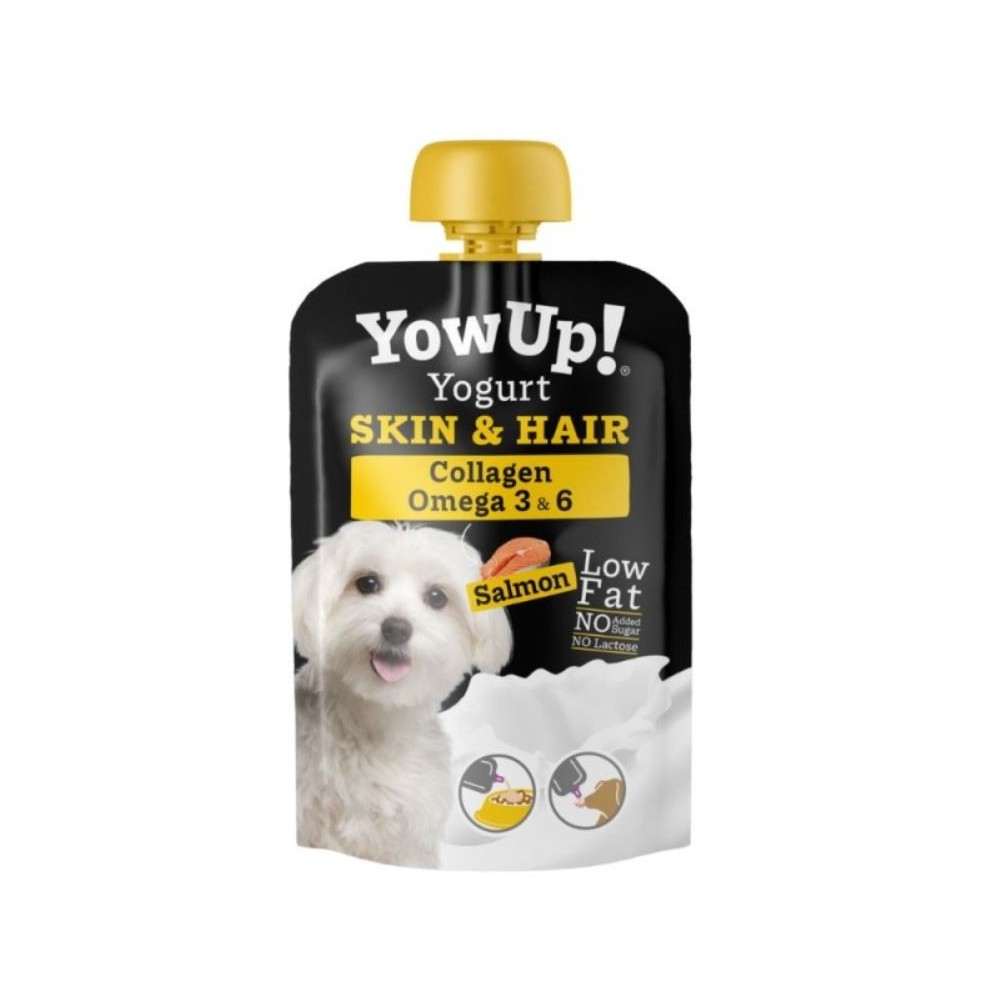 Yow Up Yogurt Colageno y Omega 3 y 6 - Skin and Hair Perro Yogures para perros Patitas&co Yow Up Yogurt Colageno y Omega 3 y 6 - Skin and Hair Perro Yogures para perros Patitas&co