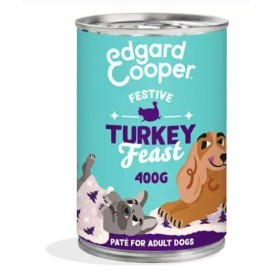 Edgard and Cooper Turkey Feast Tarrina 400g Perros Comida húmeda Perros Patitas&co