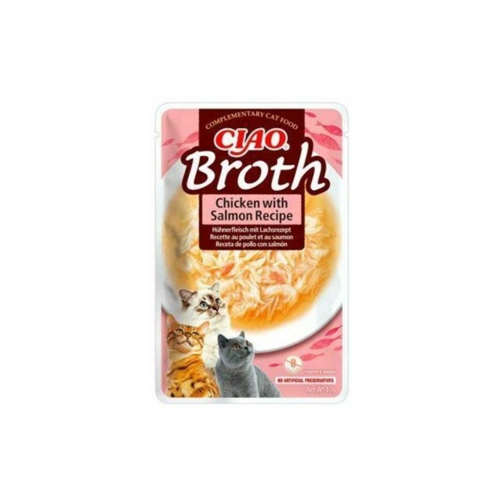 Churu Ciao Caldo con Pollo y Salmon para Gatos Comida húmeda para gatos Patitas&co Churu Ciao Caldo con Pollo y Salmon para Gatos Comida húmeda para gatos Patitas&co