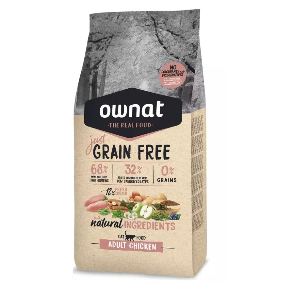 Ownat Pollo Pienso Natural para Gato Pienso para gatos Patitas&co Ownat Pollo Pienso Natural para Gato Pienso para gatos Patitas&co