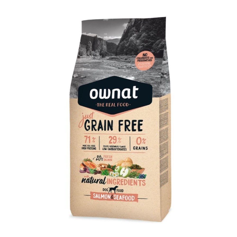 Ownat Salmon & Marisco Pienso Natural para Perro Pienso para Perros Patitas&co Ownat Salmon & Marisco Pienso Natural para Perro Pienso para Perros Patitas&co