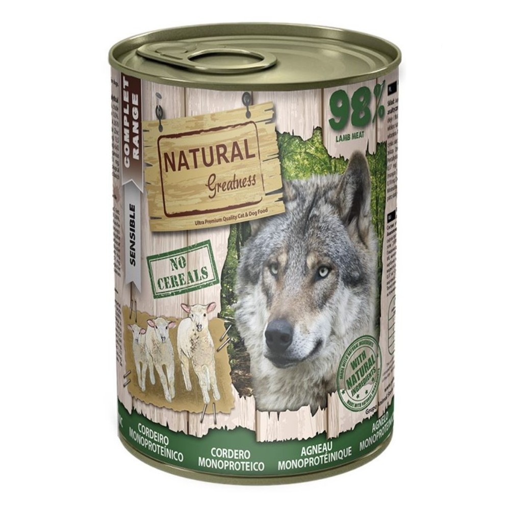 Natural Greatness Monoproteico Cordero Comida Humeda Perros Comida húmeda Perros Patitas&co Natural Greatness Monoproteico Cordero Comida Humeda Perros Comida húmeda Perros Patitas&co