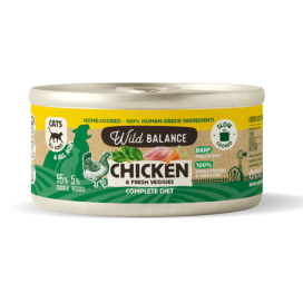Wild Balance Pollo y verduras Comida Humeda Gato Comida húmeda Patitas&co
